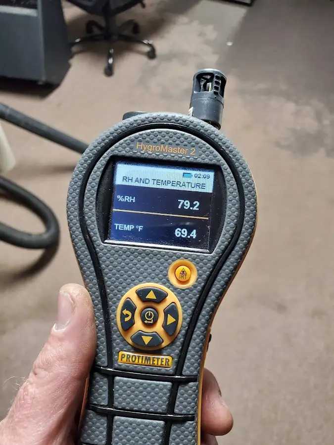 Moisture meter humidity assessment for Fire & Smoke Damage Restoration in Austintown